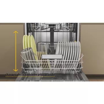 Lave vaisselle encastrable WHIRLPOOL W7IHF60TUS MaxiSpace